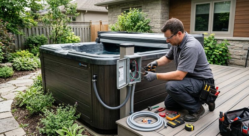Hot Tub Electrical Wiring in Heber City, UT