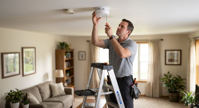 Smoke Detector Replacement in Alpharetta, GA