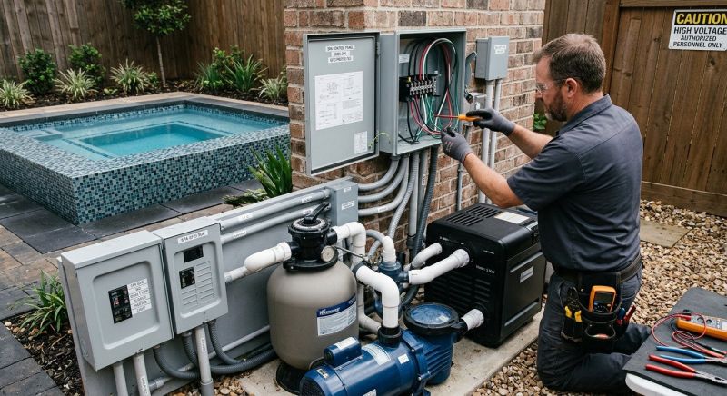 Spa Electrical Installation in Heber City, UT