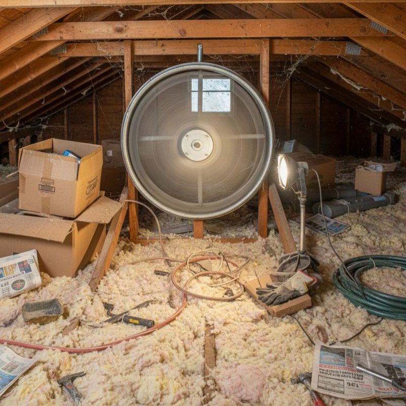 Attic Exhaust Fan Repair in Heber City, UT