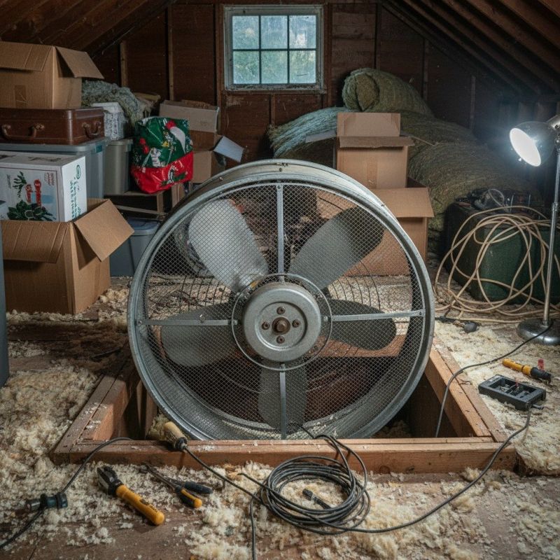 Attic Fan Motor Repair in Alpharetta, GA