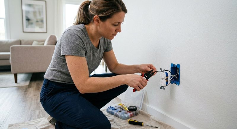 Electrical Outlet Relocation in Heber City, UT