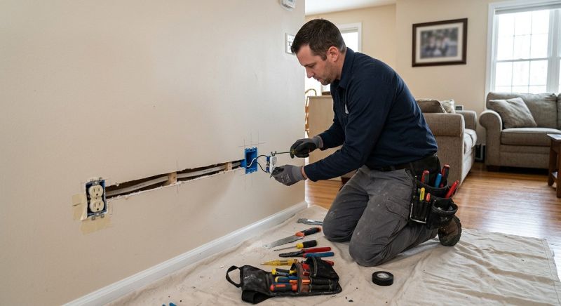 Electrical Outlet Relocation in Heber City, UT