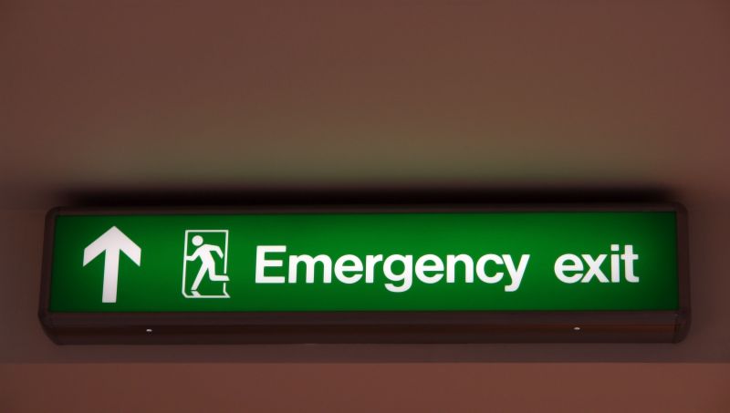 Fire Exit Sign Installation in Alpharetta, GA