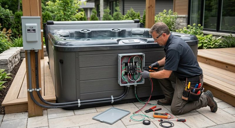 Hot Tub Electrical Wiring in Heber City, UT