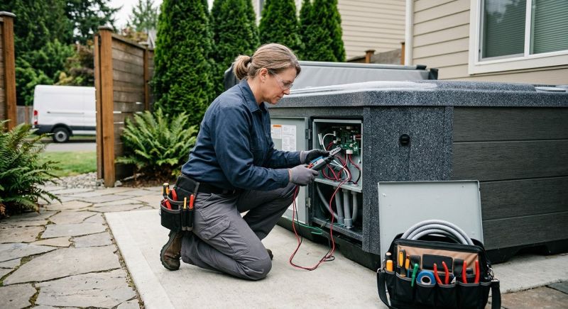 Hot Tub Wiring Service in Heber City, UT