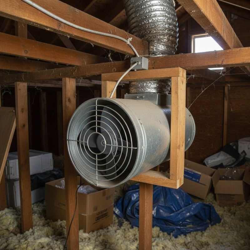 Roof Fan Replacement in Alpharetta, GA