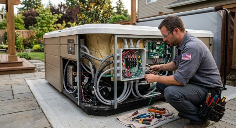 Spa Electrical Installation in Heber City, UT